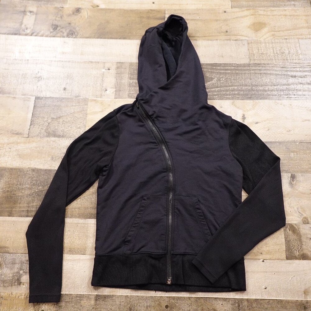 Athleta Malabar Hoodie (Size Small) Black – As-Is Zipper